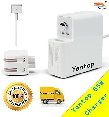 Yantop®Magsafe 2 85w Power Adapter for Macbook Pro 17/15/13/11-Inch-T-tip.Compatible with all MacBooks produced after mid 2012.