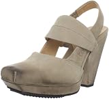 John Fluevog Women's Starboard Platform Pump,Taupe,7.5 M US