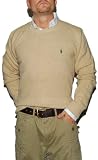 Polo Ralph Lauren Mens Merino Wool Sweater Khaki X-Large