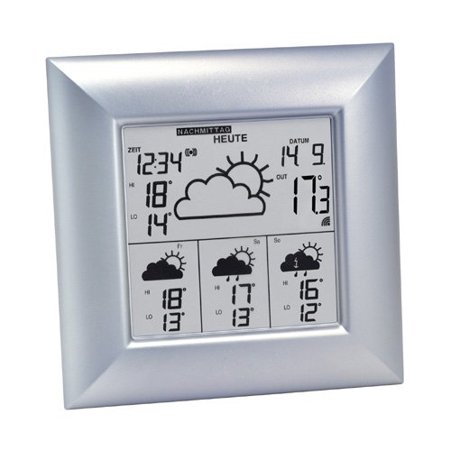 Technoline WD 4000 WetterDirekt silber