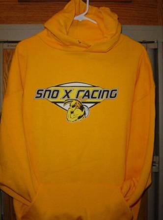 SnoX Racing Hoody - Skidoo Yellow Bee - XLarge