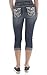 WallFlower Juniors Luscious Curvy Bling Capri