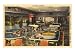 21 Club Casino, Hotel Last Frontier, Las Vegas, Nevada Architecture Art Poster Print, 18x13