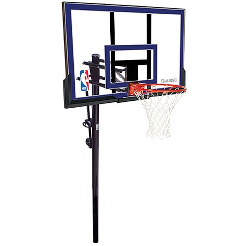 Spalding NBA 88355 In Ground Adjustable Basketball Hoop