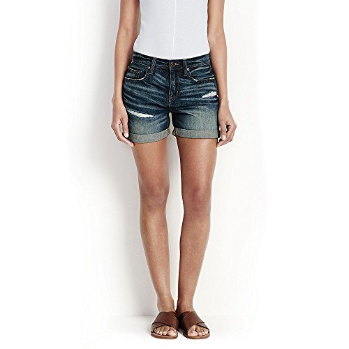 Canvas by Lands' End Women's Cuffed Jean Shorts