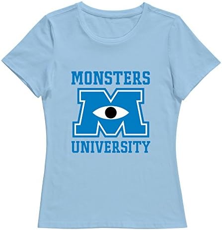 HAGBK Women Monsters, Inc T-shirt S SkyBlue