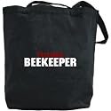 Canvas Tote Bag Black " Future Beekeeper " Occupations