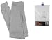 Mens Work Trousers Mens Thermal Long Pants Ribbed Grey Medium