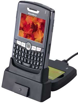 Puregadgets Puregadgets Blackberry 8800 USB Desktop Cradle / Charger / Sync with additional battery charger slot