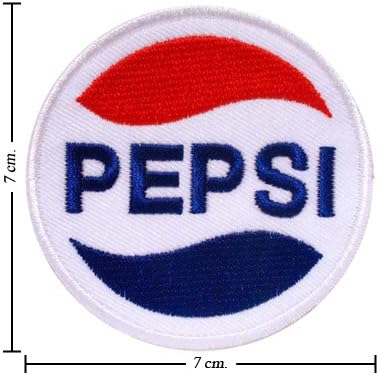 Pepsi Logo I Embroidered Sew Iron on Patches Great Gift for Dad Mom Man Woman
