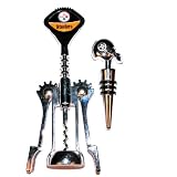41dFpTfkxSL. SL160  Motorhead Products NFL 2 Piece Cork Screw with Steelers Logo and Helmet Shaped Bottle Stopper