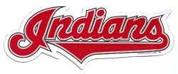 Cleveland Indians MLB Car Magnet