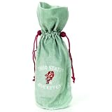 14 NCAA Ohio State Buckeyes Velvet Wine Bottle Drawstring Bag