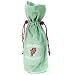 14 NCAA Ohio State Buckeyes Velvet Wine Bottle Drawstring Bag