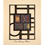 Geometric Metal Wall Decor Sculpture