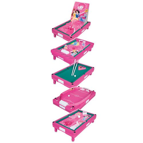 Franklin Sports 19843 Disney Princess Mini Game Kids Table