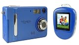Vistaquest - VQ-500 - Appareil photo compact numérique - 3 Mpix - Ecran LCD 1,5 - 32 Mo + mini-cadre numérique - Bleu