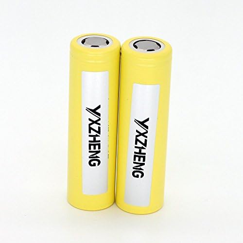 YXZHENG 2PCS 3.7v High Drain 18650HE4 2500MAH 35A Rechargeable Batteries LGDBHE4 High Power for Power Tool Aeromodelling