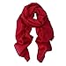 EccA Womens Scarf Linen Cotton Blended Fabric Solid Color
