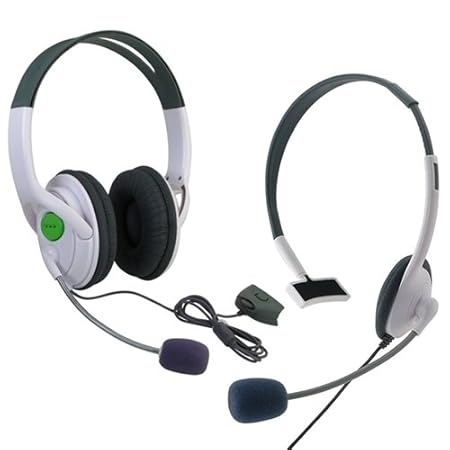 eForCity BIG+ SMALL LIVE HEADSET WITH MICROPHONE FOR XBOX 360 US
