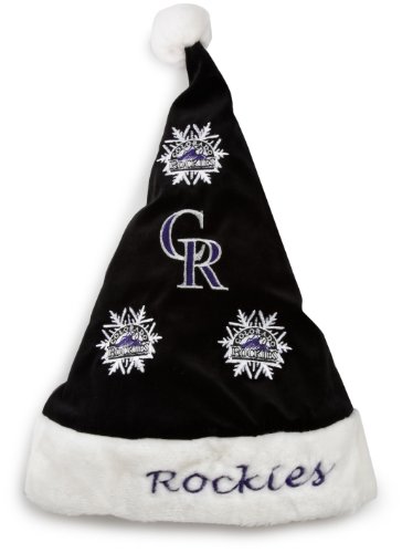 MLB Colorado Rockies Santa Hat