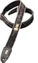 Levy's Leathers 2 Heavy Cotton Strap, Worn-torn Treated & Chevron,Black