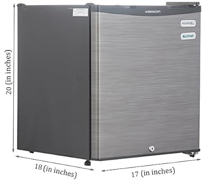 Videocon REF VC060PSH-FDW Direct-cool Refrigerator (47 Ltrs, Silver Hairline)