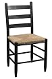 Boone Chair rush Black
