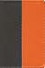 NIV Compact Thinline Bible, Espresso/Orange Duo-Tone / Zondervan / 2008 / Imitation L...