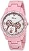 Disney Women's MK2125 Mickey Mouse Rhinestone-Accent Spray Pink Bracelet Watch