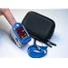 HemaAid&reg; Finger Pulse Oximeter Blood Oxygen SpO2 Monitor-Blue
