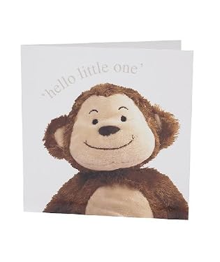 Unisex new baby card
