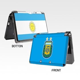 Argentina 2010 FIFA WORLD CUP SOUTH AFRICA Nintendo 3DS skins decorative decals sticker