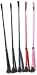 USG Riding Whip with Loop, 0.75 m, 1-Piece, Colours Assorted, Navy/ Pink/ Red/ Black/ Green