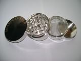 NEW Space Metal Tobacco Herb Grinder w/ Pollen Case 4 Parts