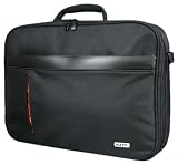 Port Beirut 11.6 inch Frontloading Design Koskin Laptop Bag - Black