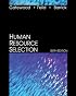Human Resource Selection