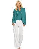 Wide-leg cargo pants