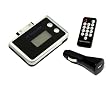 GSI Super Quality Mini FM Transmitter/Modulator + Car Charger Cigarette Lighter Port Kit + Full Function Remote Control - LCD Display, For Apple iPhone 3G/3GS/4G, iPod Nano, Touch, Video, Classic