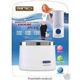 A8A-32 MELODY WIRELESS 150M DOORBELL CHIME & STROBE