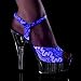 Delight-609-5, 5 3/4 Stiletto Heel Ankle Strap Platform Sa