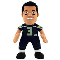 NFL Seattle Seahawks Russell Wilson Plush Figure, 10