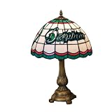 Miami Dolphins Tiffany Table Lamp