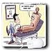 Londons Times Funny Medicine Cartoons - Kneeds Not Being Met - Mouse Pads