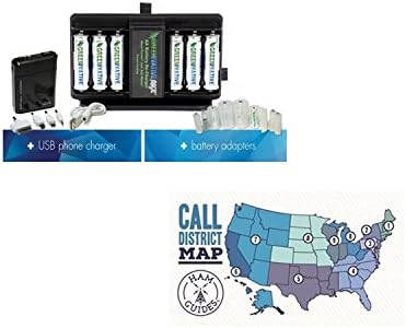 Greenivative Magic G-MAG Saltwater Battery Charger *Prep Kit* and Ham Guides TM Pocket Reference Card Bundle
