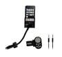 Griffin TuneFlex AUX Mount and Charger with SmartClick Remote for iPod and iPhone (Black)