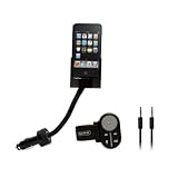 Griffin TuneFlex AUX Mount and Charger with SmartClick Remote for iPod and iPhone (Black)