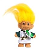 My Lucky Mini Oakland Athletics Baseball Troll Doll