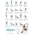A1 (LARGE) Medicarn � Power Vibration Plate Workout Exercise Poster