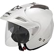 AFX Solid Adult FX-50 Cruiser Motorcycle Helmet - Pearl White